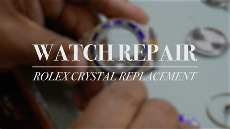 replace rolex glass|rolex refurbishing cost.